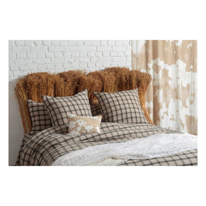 Le Monde Sauvage - Funda nórdica de lino lavado Highland | Rosa beige
