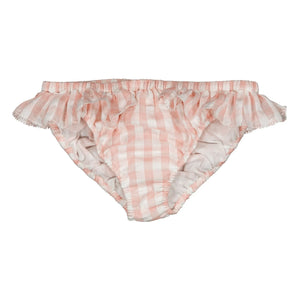 Louis Louise - Traje de baño de vichy de 2 piezas | Rosa empolvado