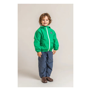 Chaqueta cortavientos Flotte - Bastille impermeable de fibra reciclada | Verde
