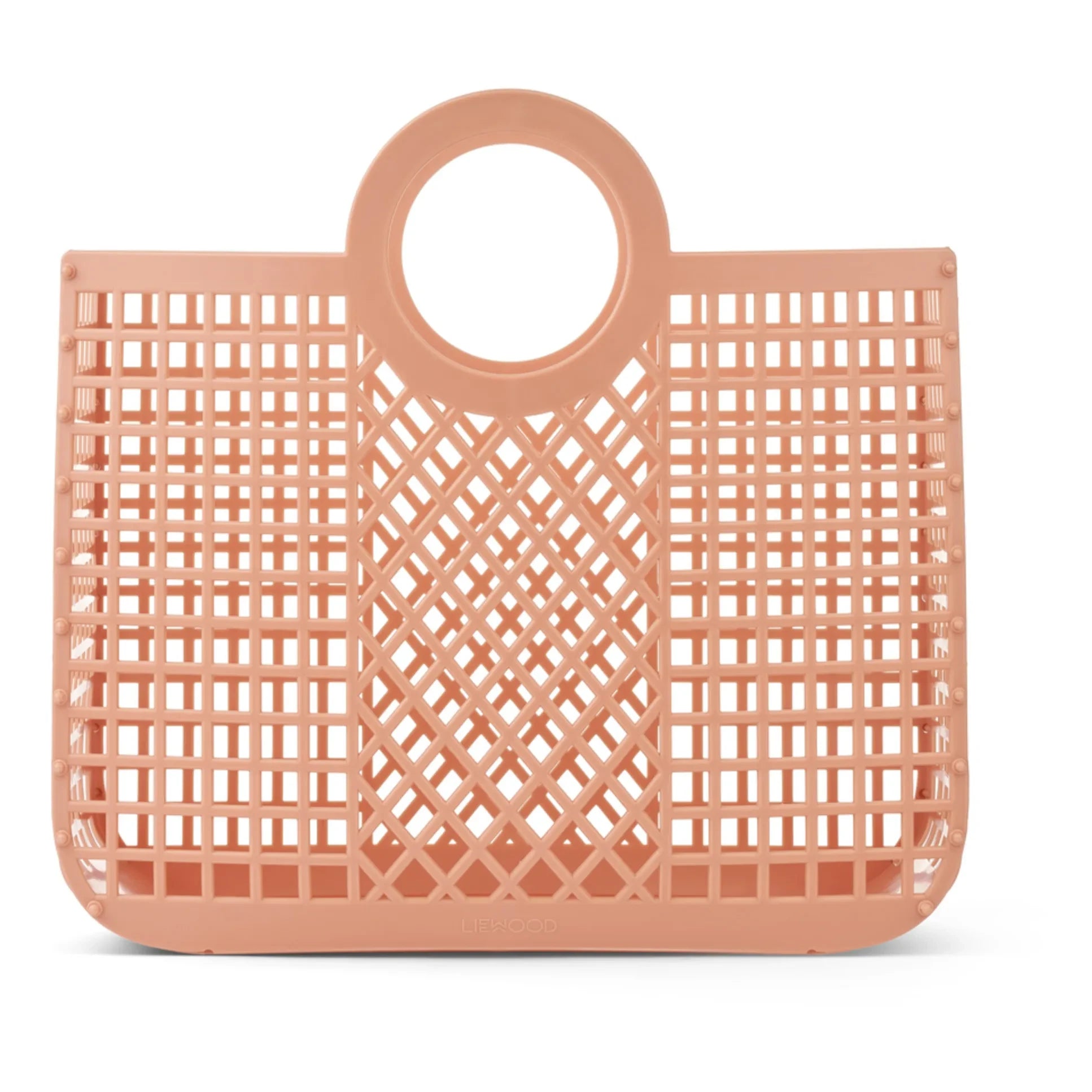 Liewood - Cesta Bloom de Material Reciclado | Rosa Polvo