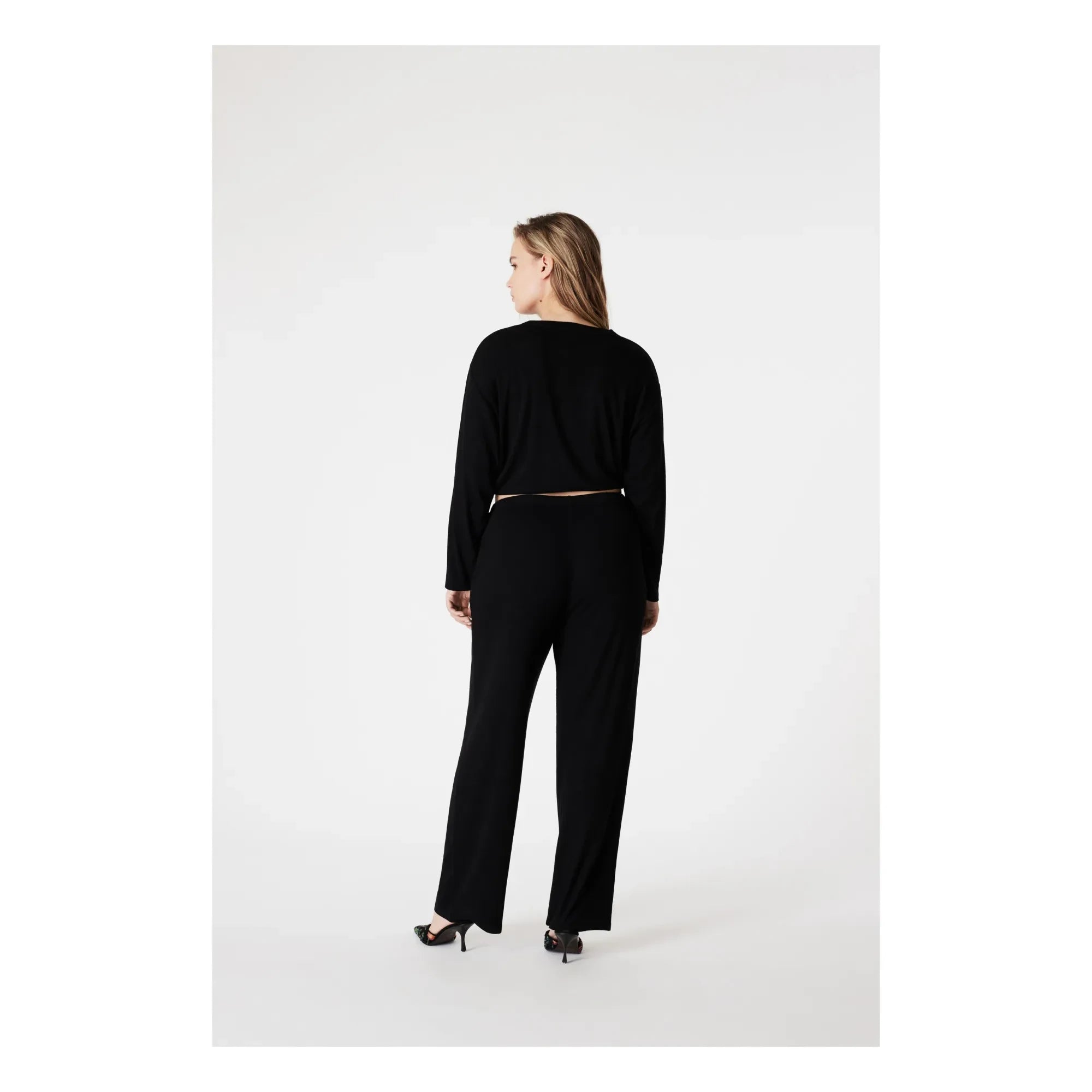 Icone - Parte de arriba de pijama Elise | Negro