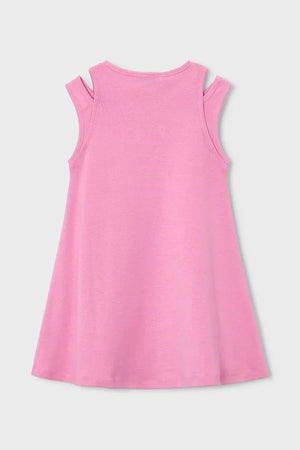 Vestido de algodón para niña Mayoral