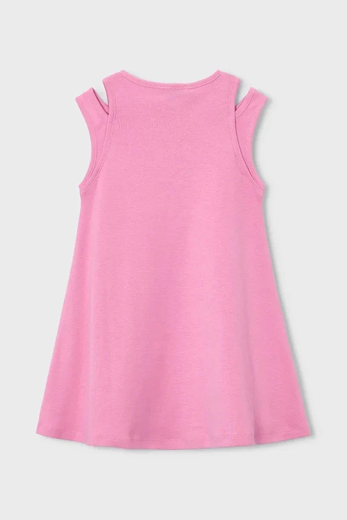 Vestido de algodón para niña Mayoral