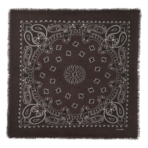 Kujten - Bandana de cachemira Hachiko | Marrón