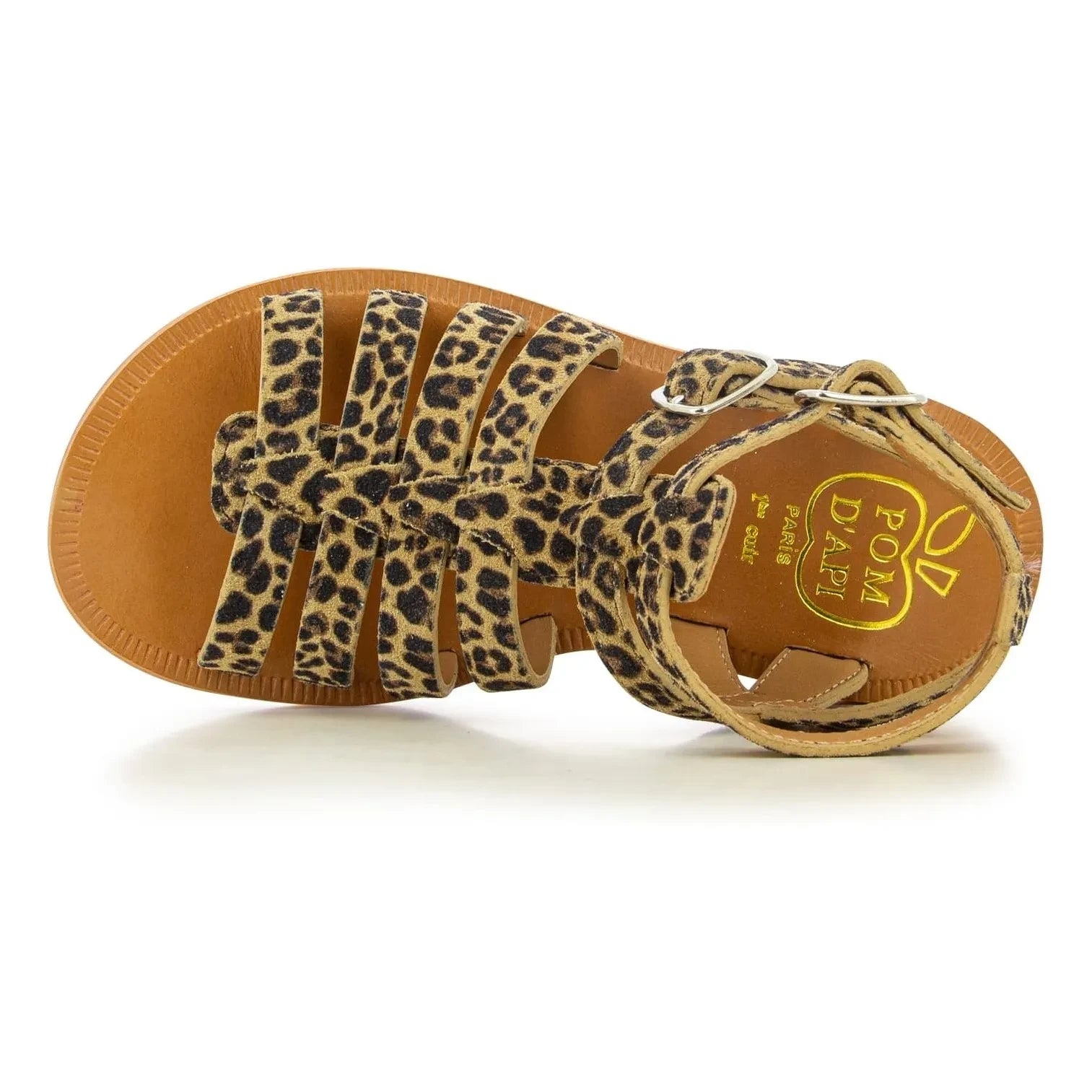 Pom d'Api - Sandalias Gladiador Plagette | Leopardo