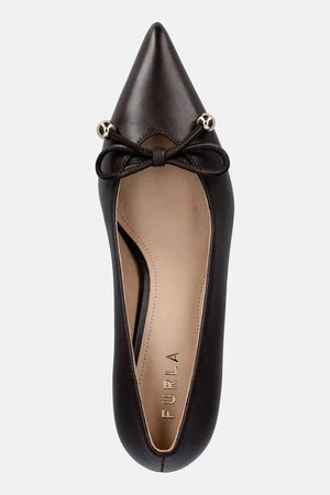 Zapatos de tacón de cuero Furla Poppy