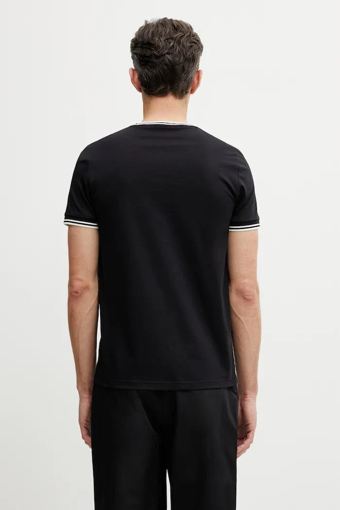 Camiseta de algodón para hombre Fred Perry
