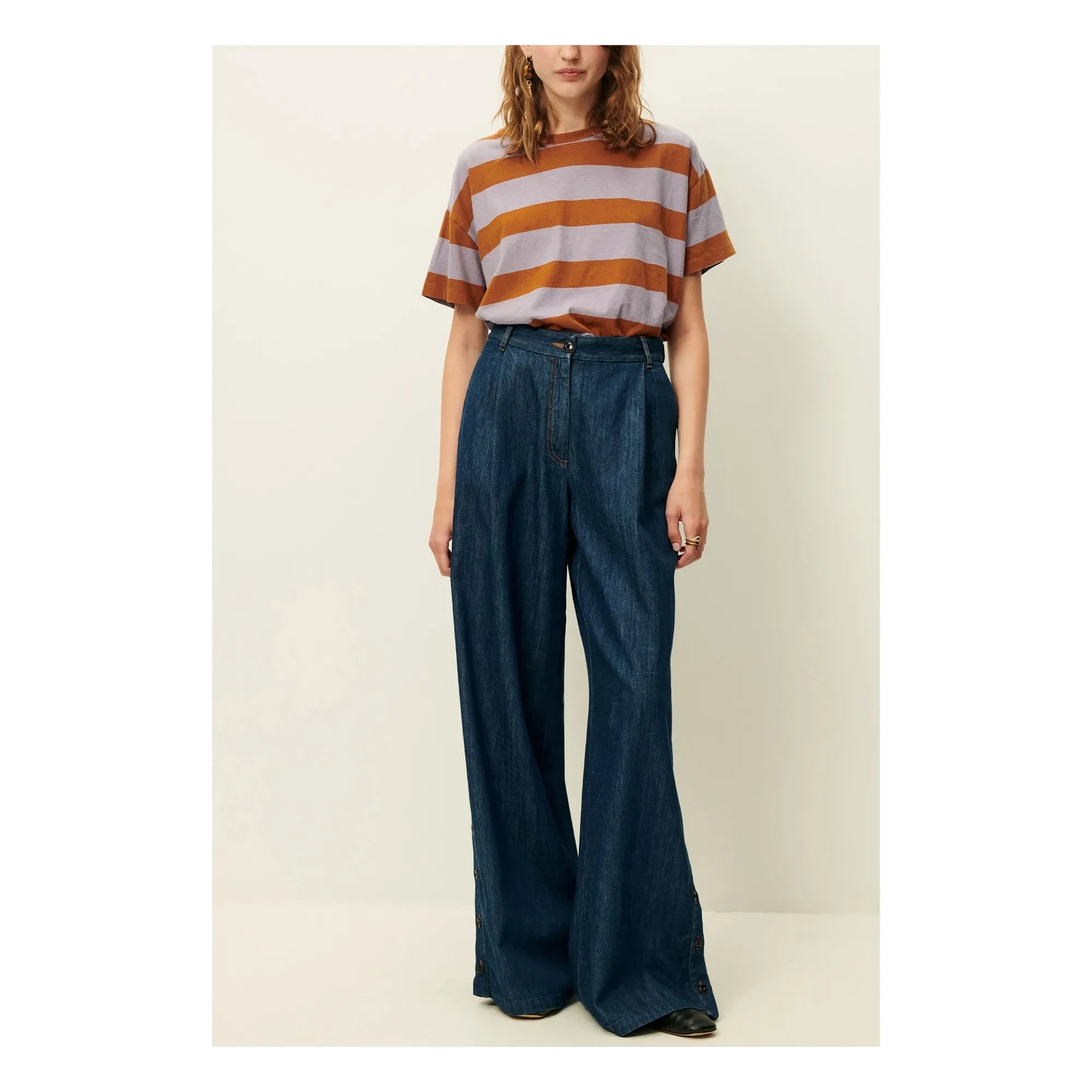 Sessùn - Camiseta de Algodón Tooli | Lila