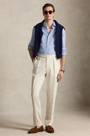 Camisa de lino para hombre Polo Ralph Lauren