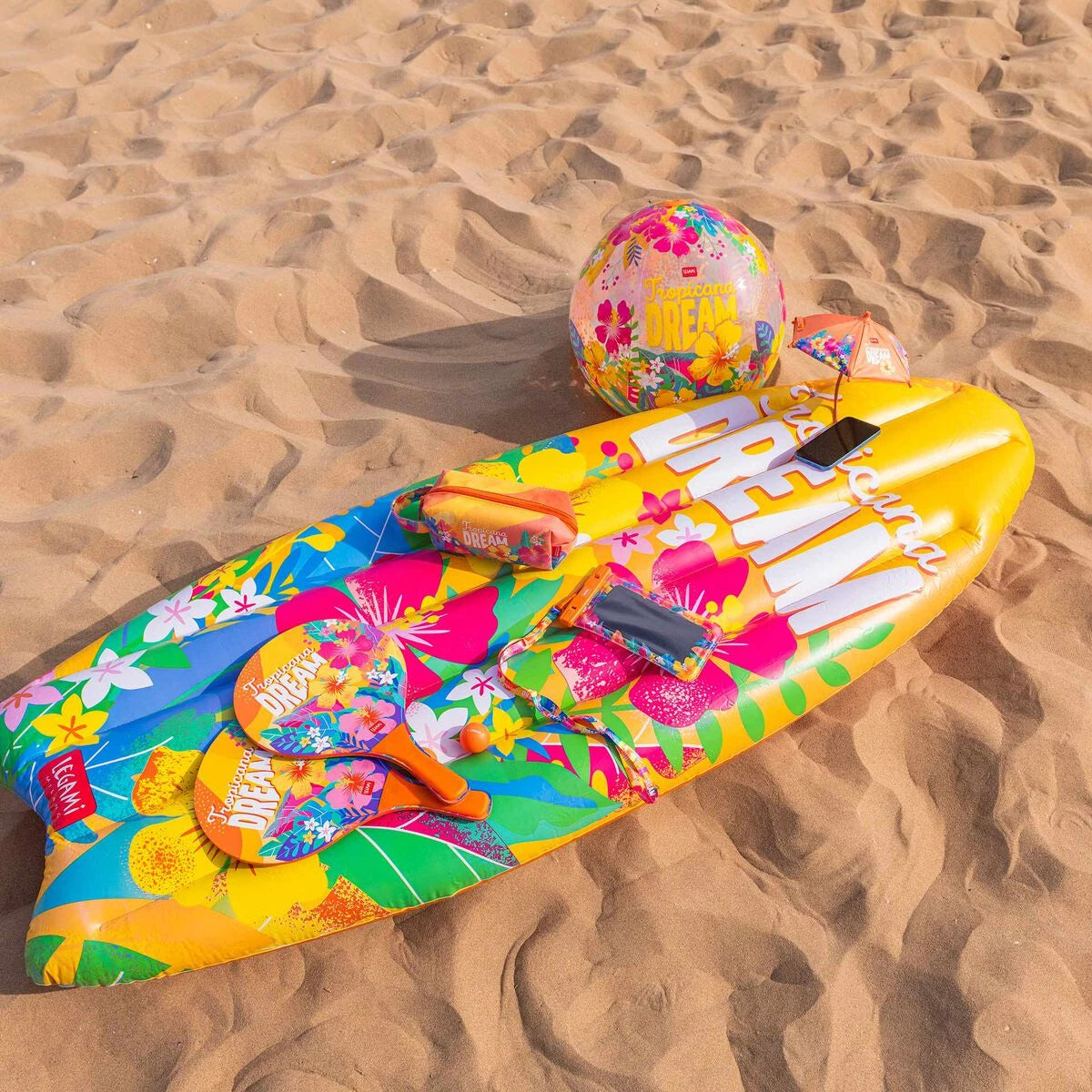 Legami - Colchón Inflable Tropical Dream