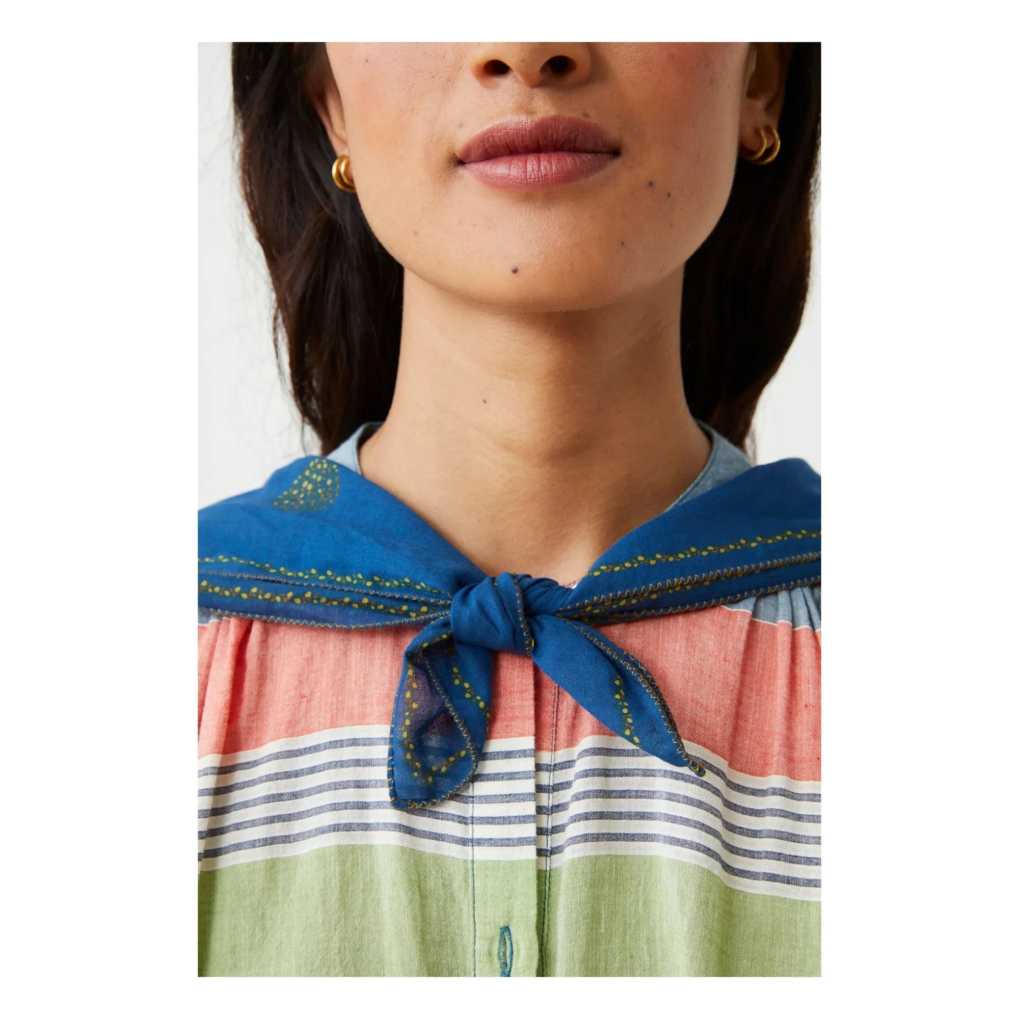 Moismont - Foulard N°820 Algodón | Tinta