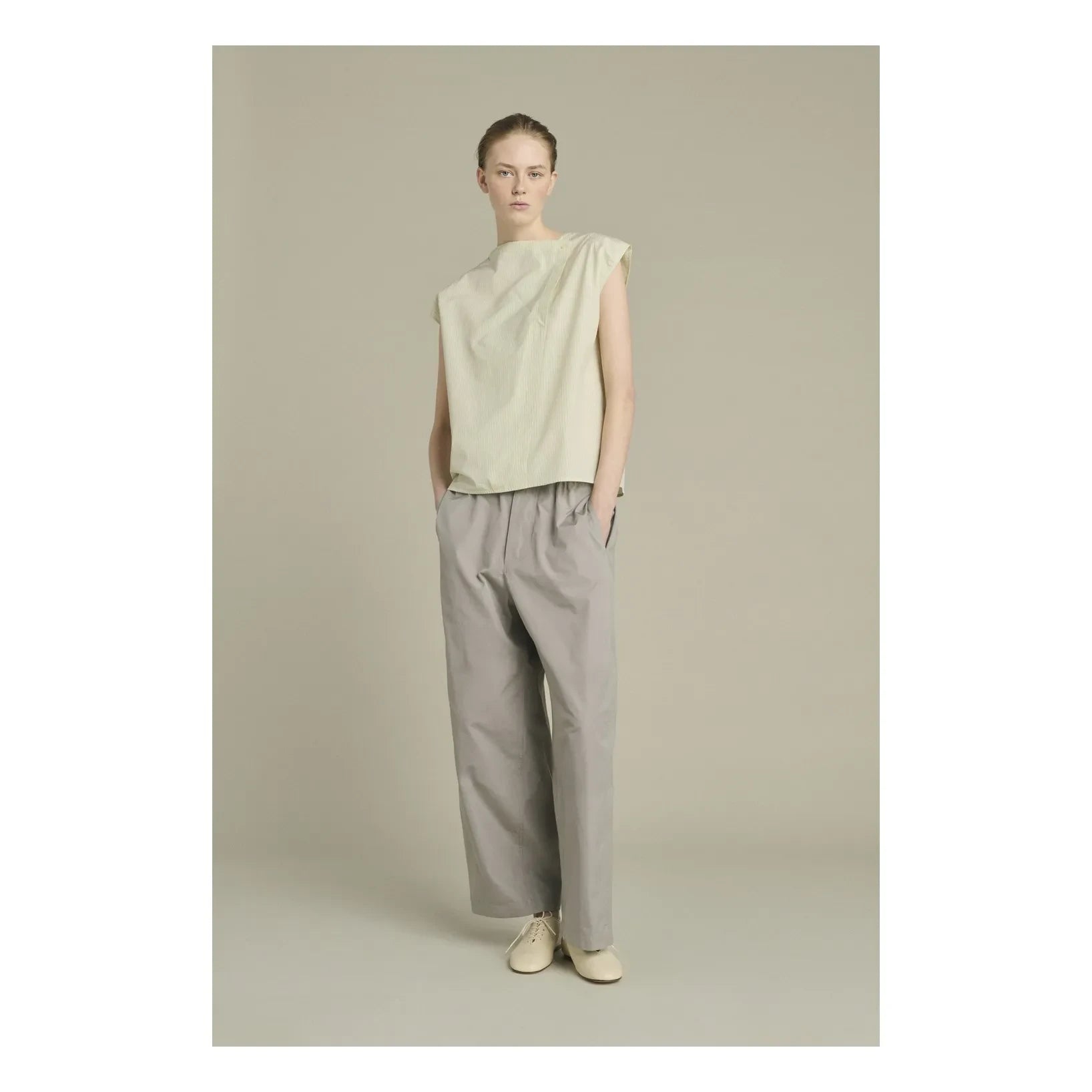Soeur - Blusa Lorena Algodón | Verde claro