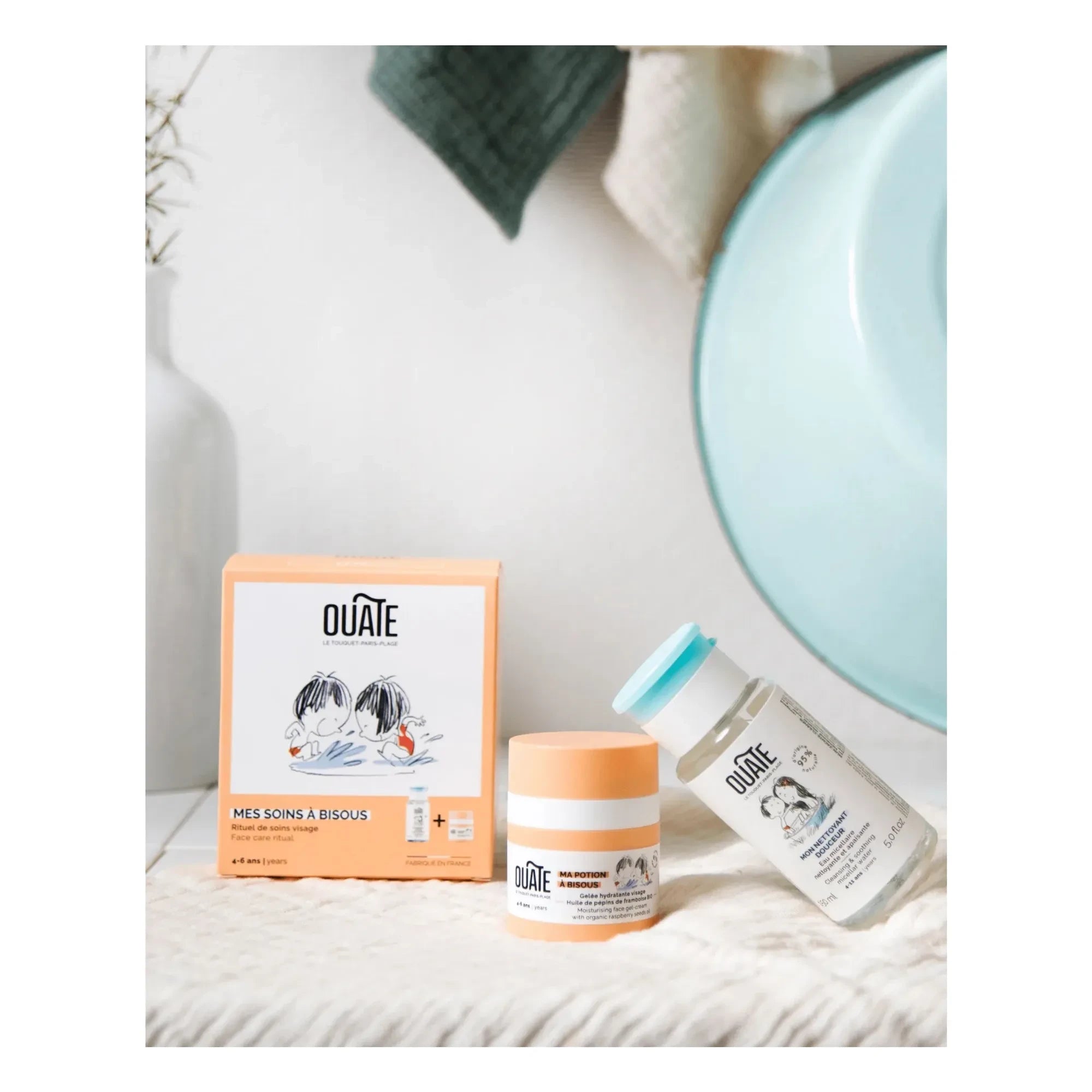 Ouate - Set de Descubrimiento de Cuidado Facial para 4-6 Años