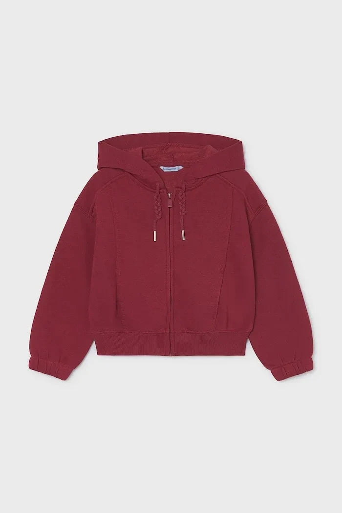 Sudadera Mayoral con capucha y cremallera para niños