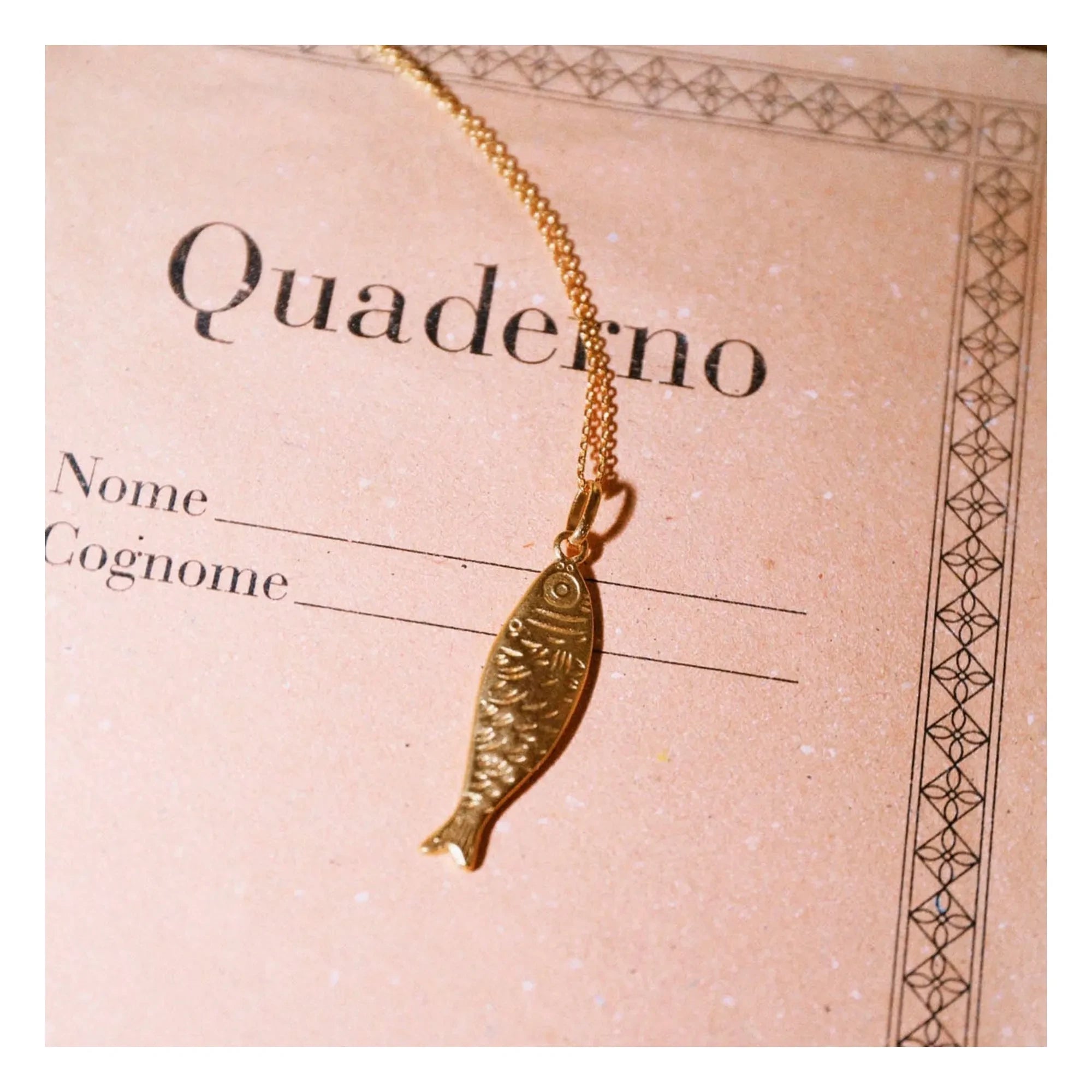 Alhaja - Collar de sardinas | Oro