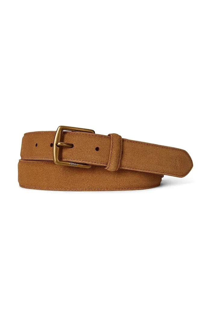 Cinturón Polo Ralph Lauren de ante para hombre