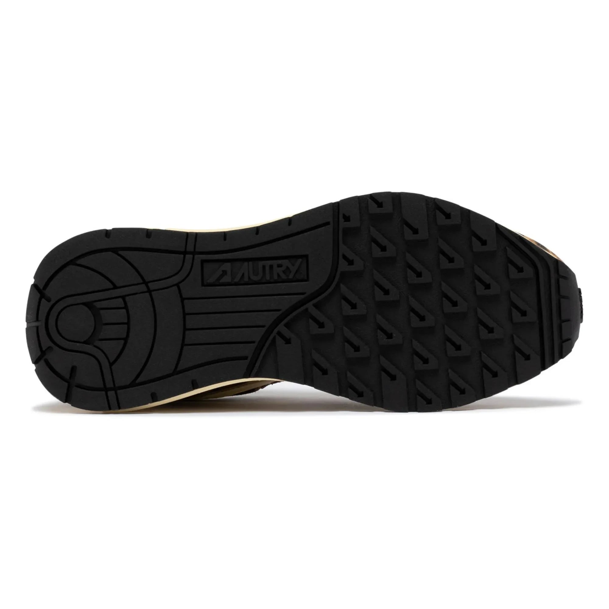 Autry - Zapatillas deportivas Reelwind de ante de leopardo | Marrón