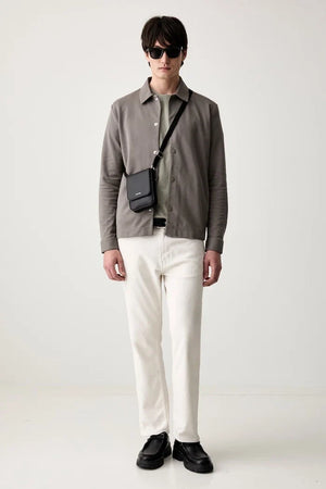 Sudadera de hombre de algodón con cremallera Marc O'Polo