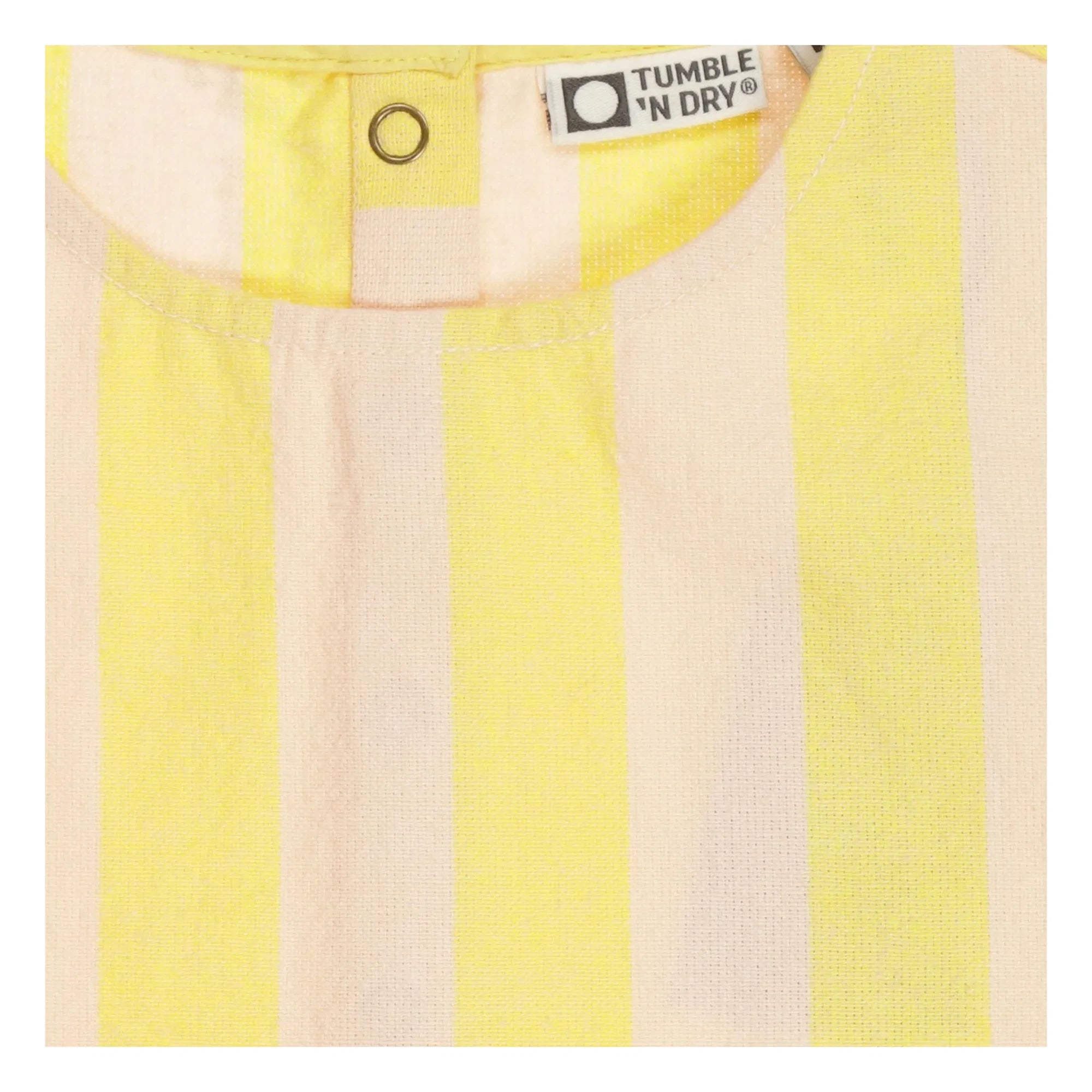 Tumble N'Dry - Vestido Camiseta Rayas Primavera | Amarillo