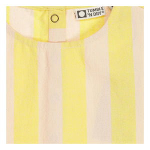 Tumble N'Dry - Vestido Camiseta Rayas Primavera | Amarillo