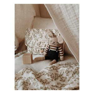 Main Sauvage - Conejo de Peluche con Peto | Negro