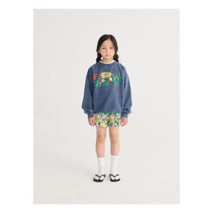Bobo Choses - Shorts de algodón orgánico con volantes | Blanco