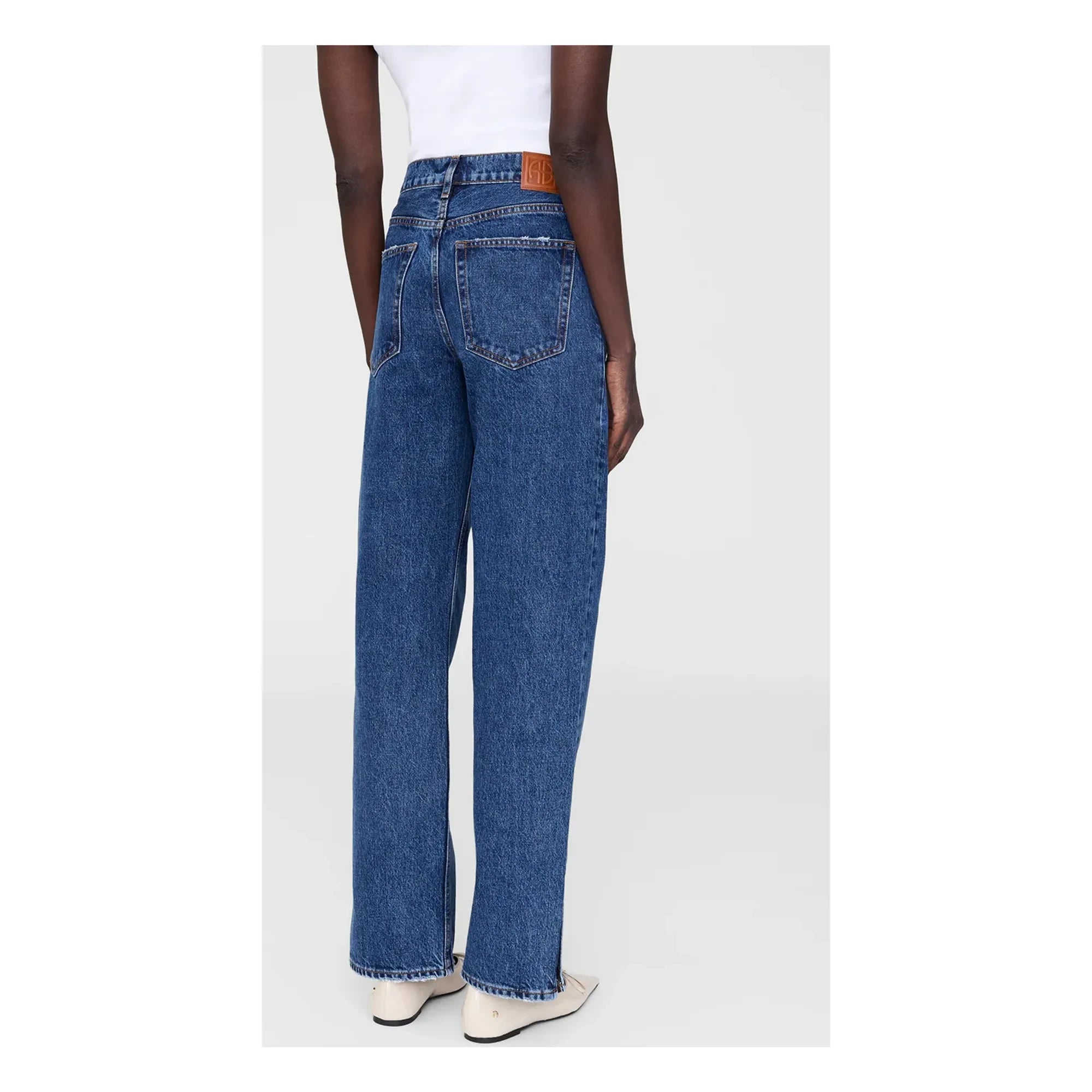 Anine Bing - Vaqueros Roy 31" | Azul Lavado