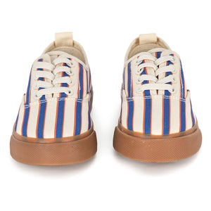 Bobo Choses - Zapatillas de deporte con cordones a rayas | Azul