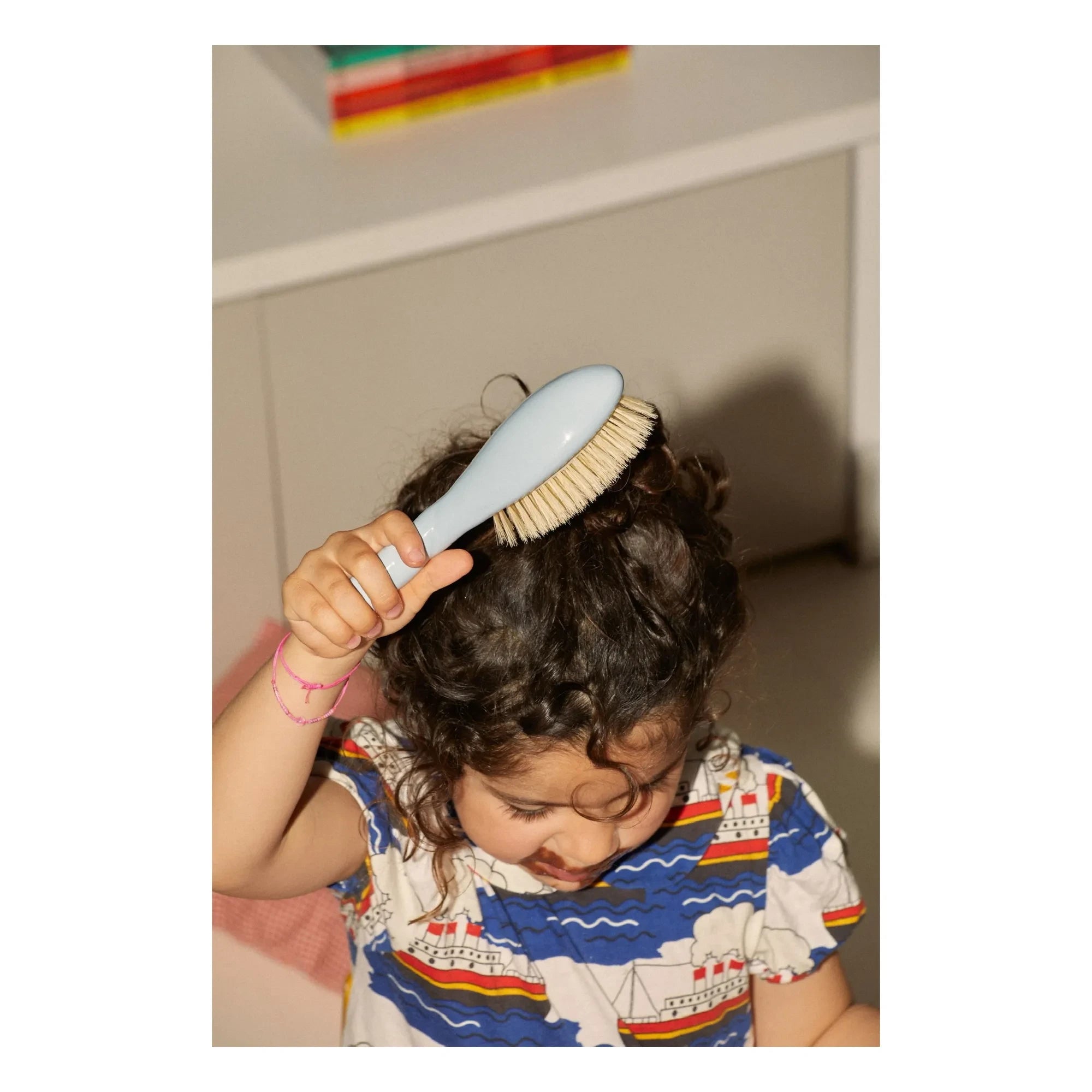 La Bonne Brosse - Ma Première Brosse 0-6 Yaş Saç Fırçası N°06 | Açık Mavi