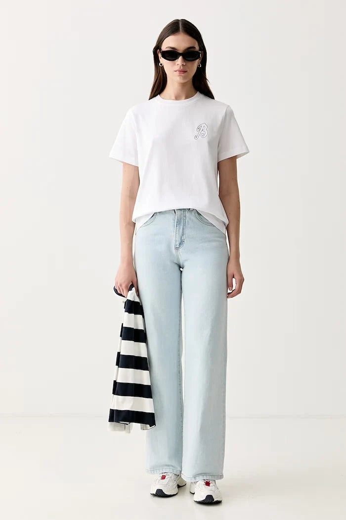 Barbour Rosalie Algodón Elastano Camiseta para Mujer