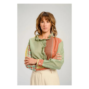 Virginie de Vinster - Blusa Udaipur | Verde