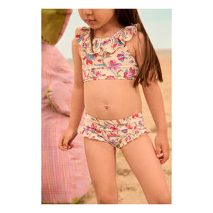 Louise Misha - Fibra reciclada con estampado floral Primavera Mayo | Crema