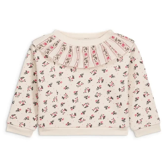 Louise Misha - Rosaline organik pamuk sweatshirt | Krem