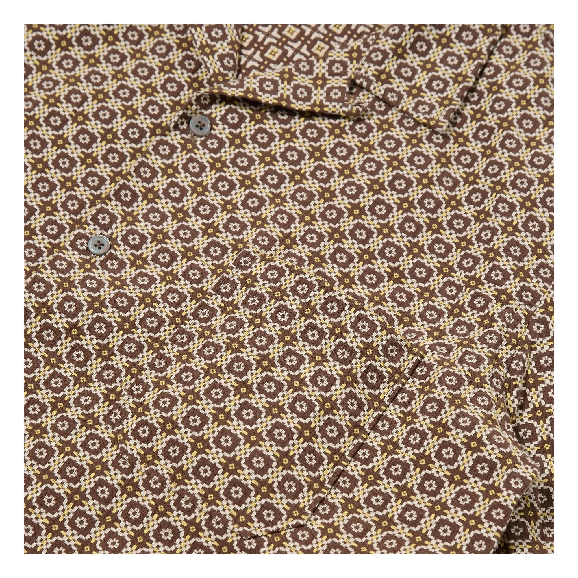 Universal Works - Camisa de carretera marrón