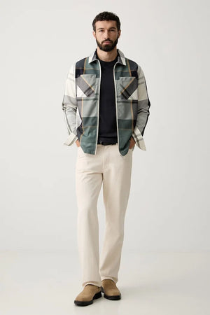 Camiseta de algodón para hombre Barbour MOONWELL