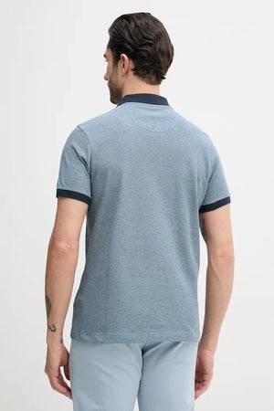 Camiseta de algodón con cuello Barbour