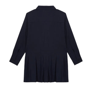 Smallable Kid - Vestido camisero Crown | Azul marino