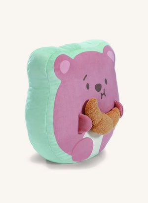 Nici - Cojín de Croissant Nomo | Marrón