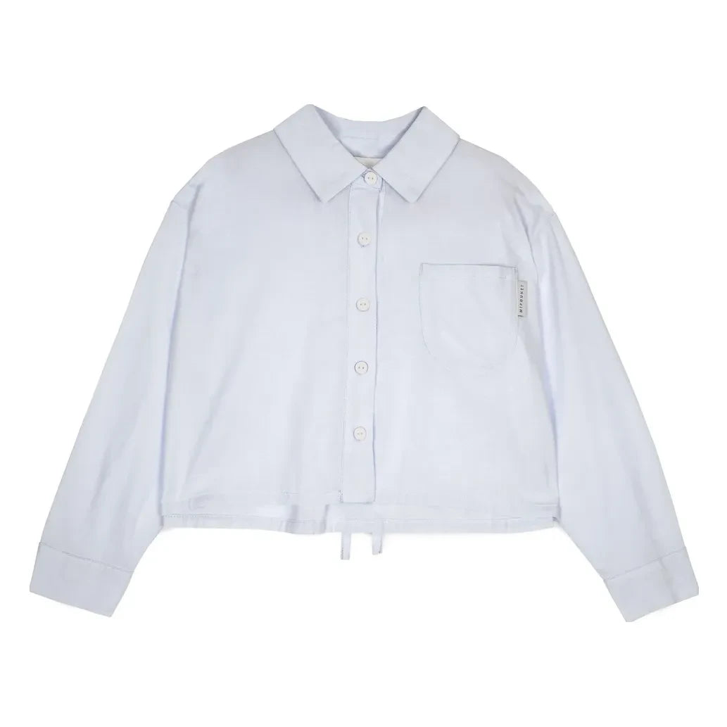 Mipounet - Camisa de popelín Juliette | Azul claro