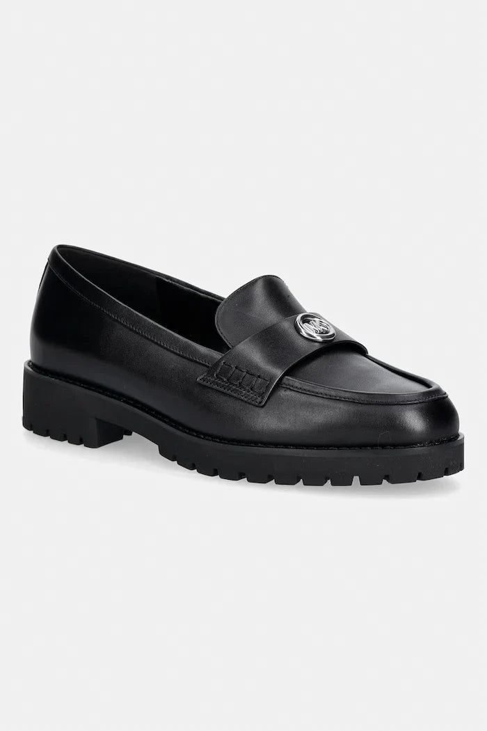 MICHAEL Michael Kors mocasines de cuero para mujer Jaelyn Lug Loafer