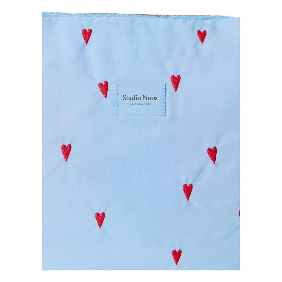 Studio Noos - Bolso de maternidad Puffy Hearts | Azul claro