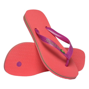 Havaianas - Chanclas Brasil Logo | Coral