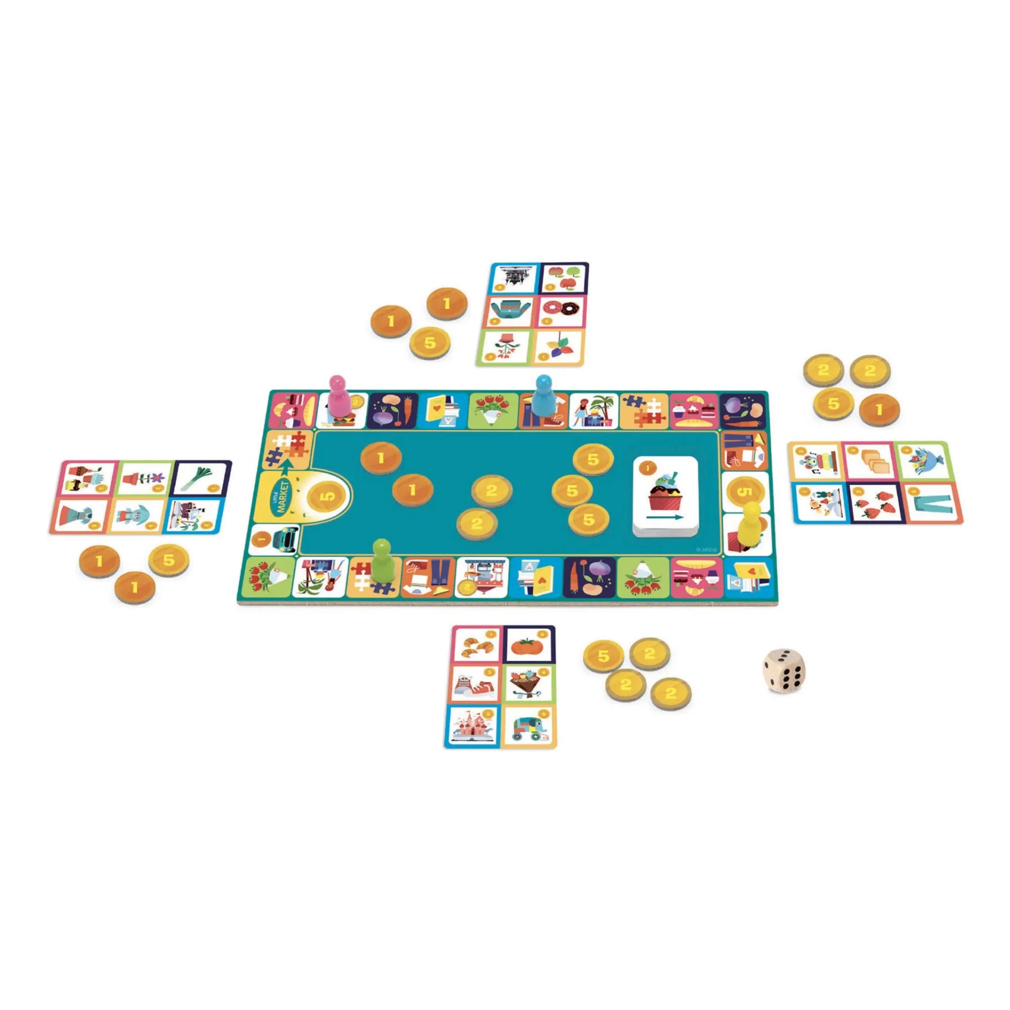 Djeco - P'tit Market juego de mesa