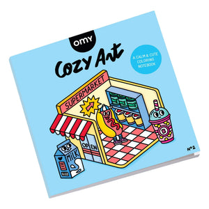 Omy - Libro de colorear de supermercado