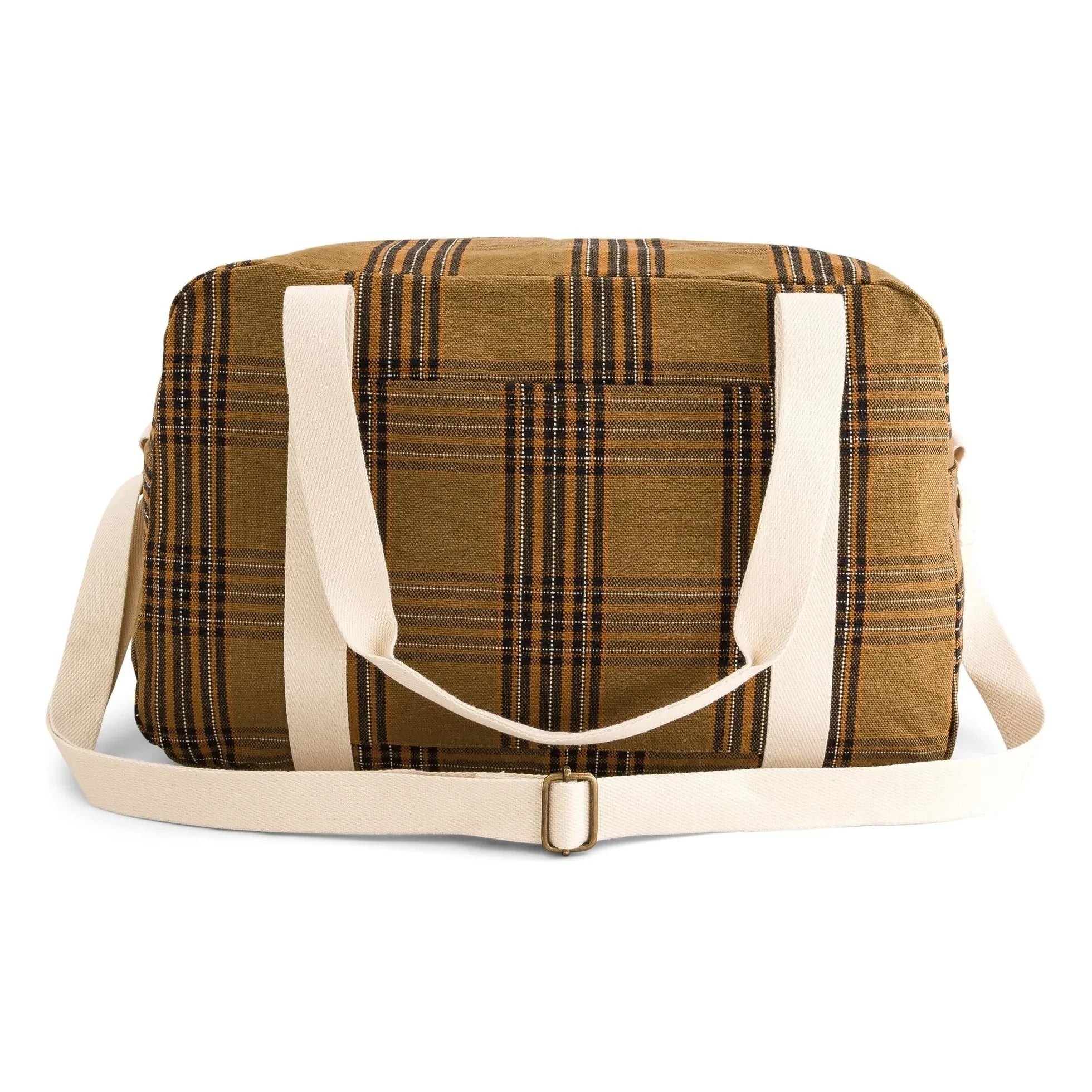 Rose in April - Bolso de maternidad Raphaël Tartan | Marrón