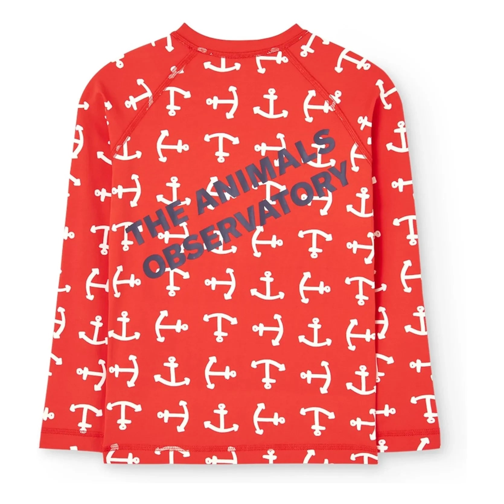 The Animals Observatory - Camiseta con protección UV Deer Anchors | Rojo