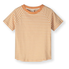 Gray Label - Camiseta de algodón orgánico a rayas | Albaricoque