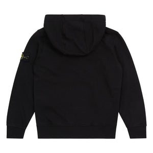 Stone Island - Sudadera con capucha y logo | Negro