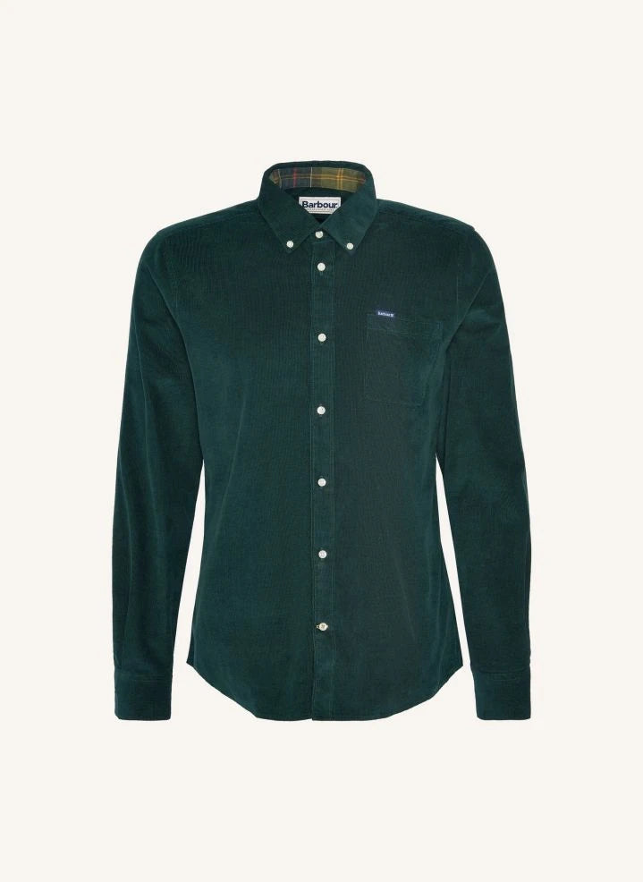 Barbour - Ramsey Kadife Gömlek | Krom yeşili