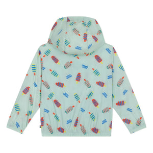 Petit Bateau - Cortavientos estampado floral | Blanco